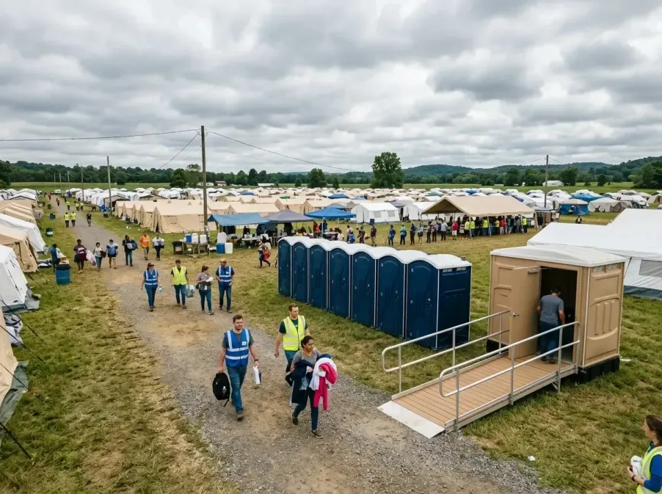 disaster-relief-camp-restrooms-010 — frequently asked questions, Dumpster & Portable Bathrooms Rental in Four Bridges, OH